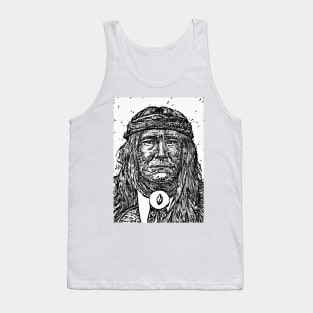 COCHISE ink portrait Tank Top